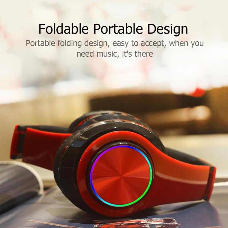 Luminous Bluetooth Stereo Headphones