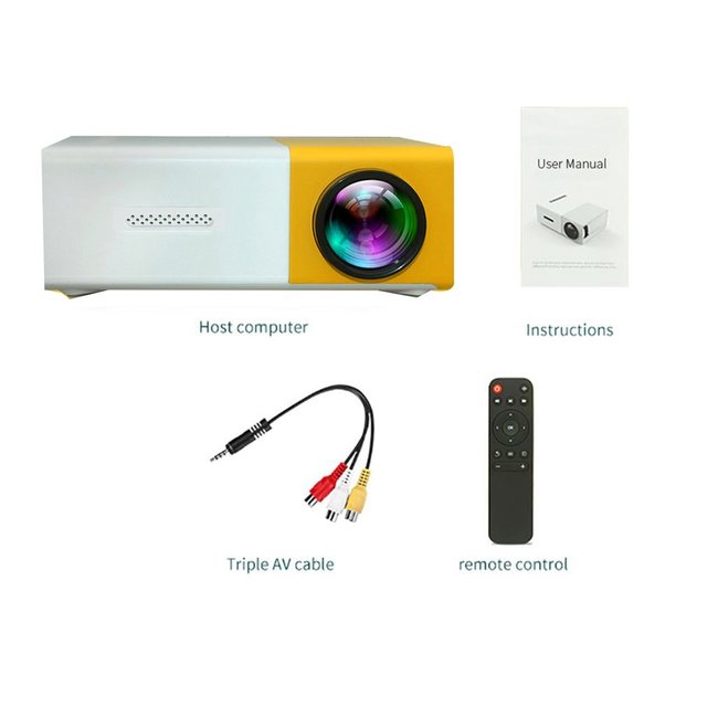 Portable LED Media Projector