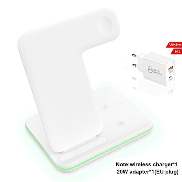 Universal 3 in 1 Wireless Charger 15W