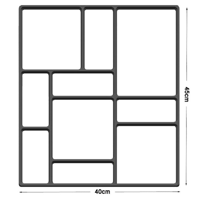 DIY Garden Paving Molds