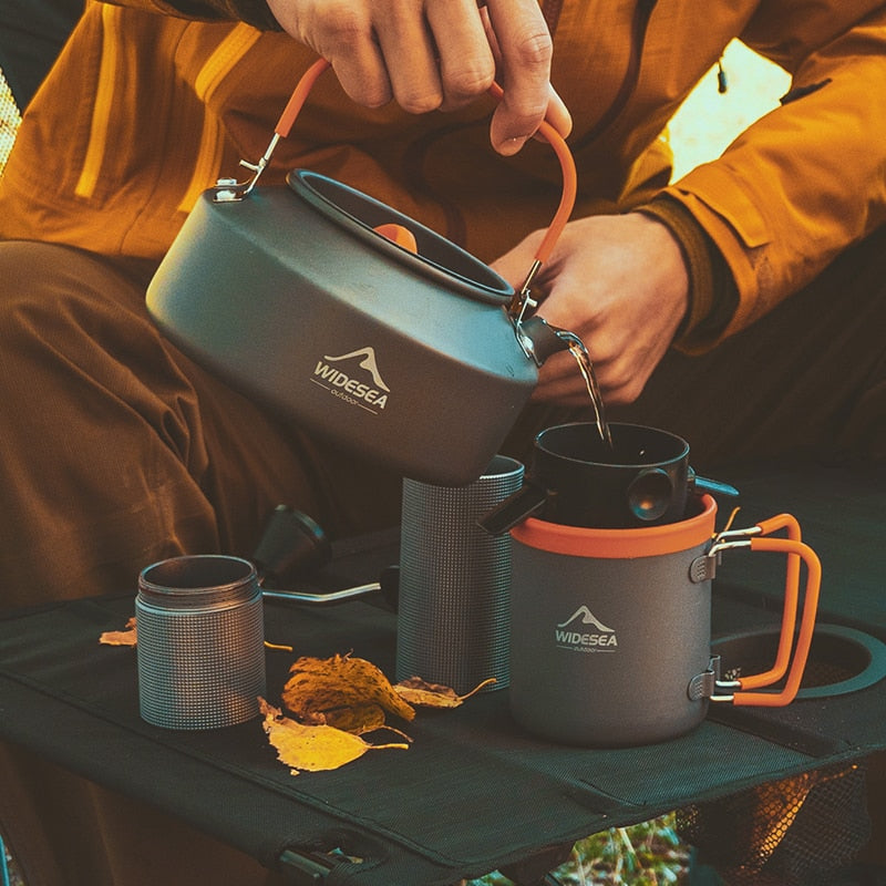 Camping Coffee Maker Set