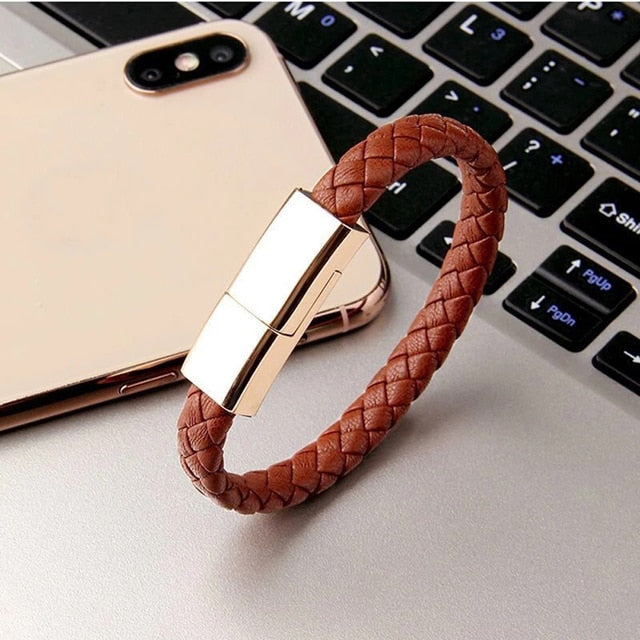 USB Micro Cable Bracelet