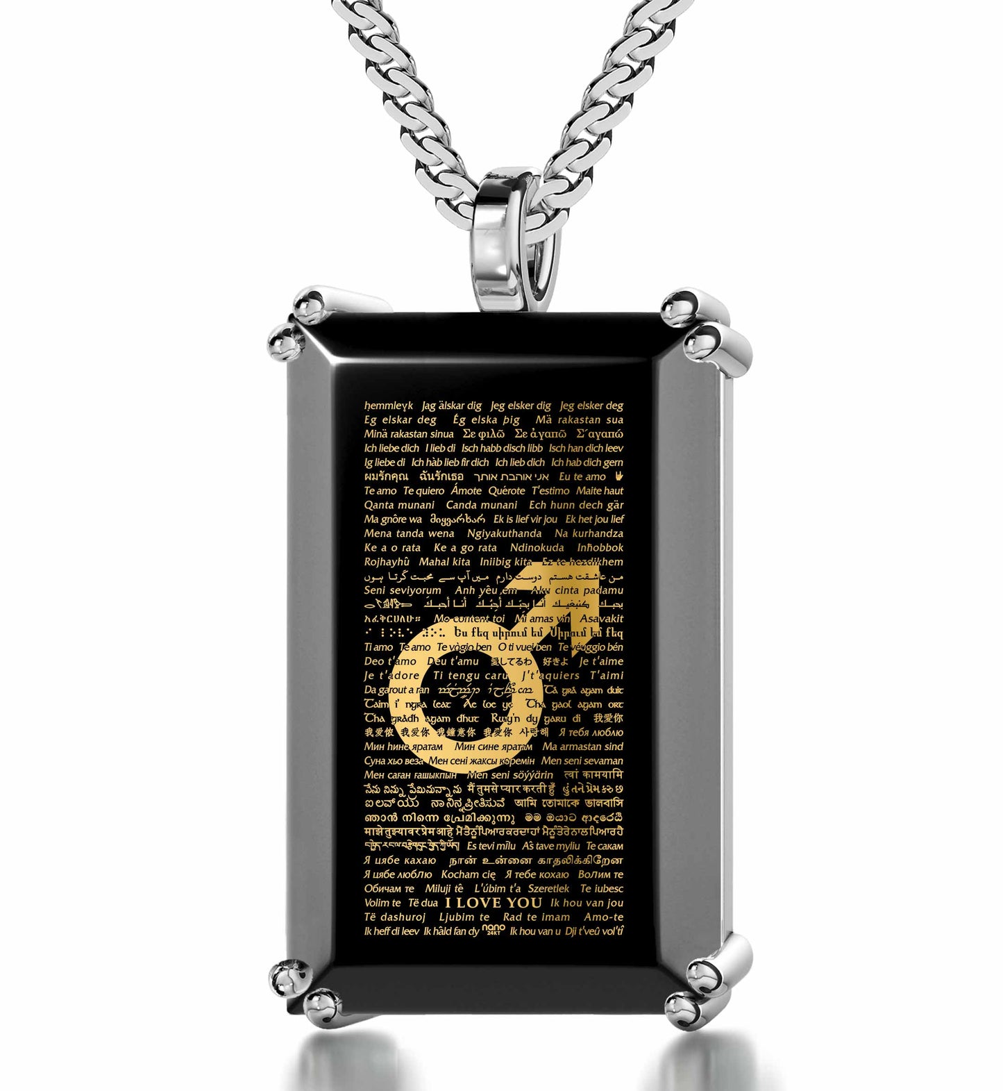 24k Gold Men Are from Mars Pendant Necklace