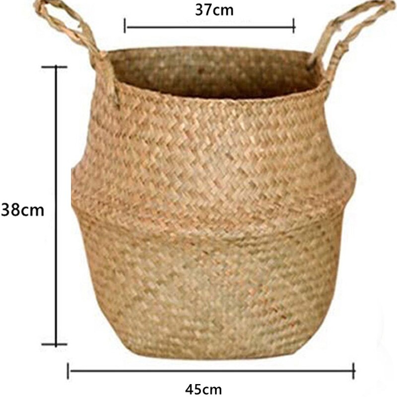 Wickerwork Handmade Seagrass Planter Basket