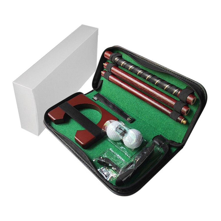 4Pc Portable Practice Golf Putter Kit