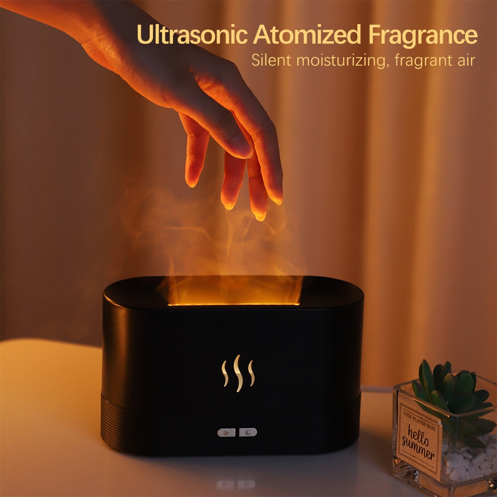 Flame Fire Aromatherapy Diffuser