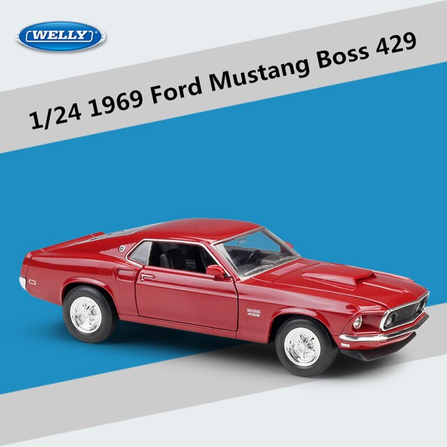 Mustang Boss 429 Diecast Sports Car Model