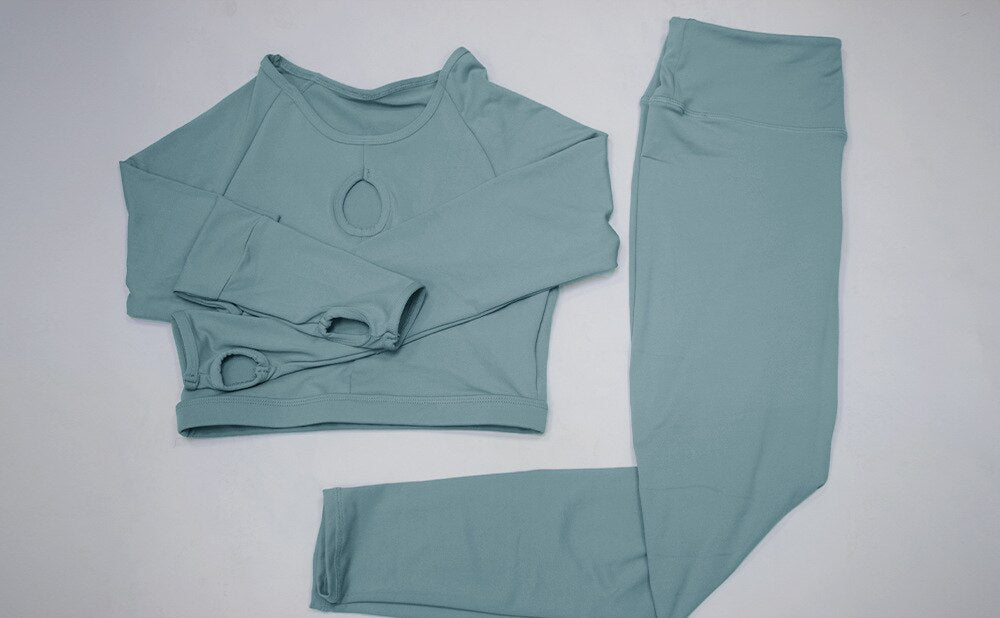 2Pc Keyhole Athleisure Set