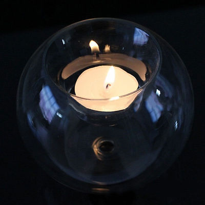 Round Hollow Candle Glass