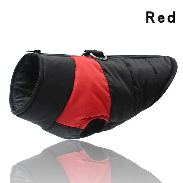 Waterproof Padded Zipper Vest for Dogs