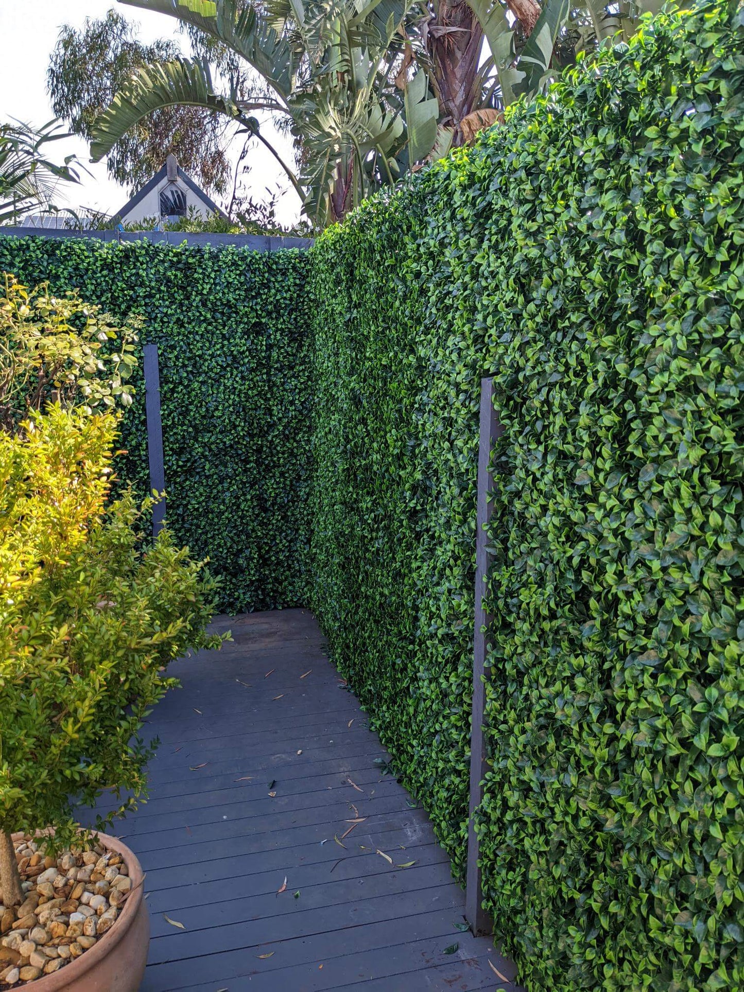 Jasmine Artificial Green Wall 40" x 40"