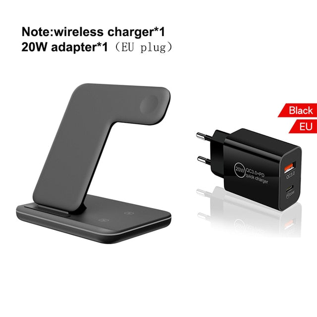 Universal 3 in 1 Wireless Charger 15W