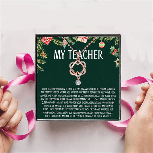 My Teacher Gift Box + Necklace (5 Options to choose from)