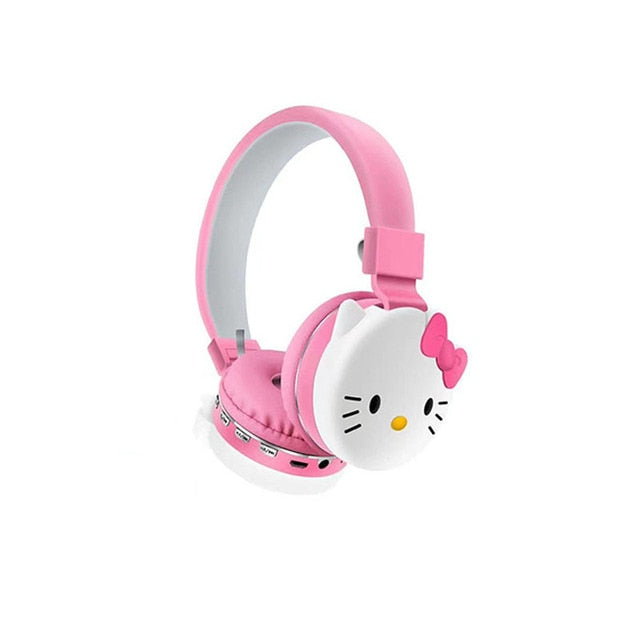 Cute Hello Kitty Wireless Bluetooth Headphone