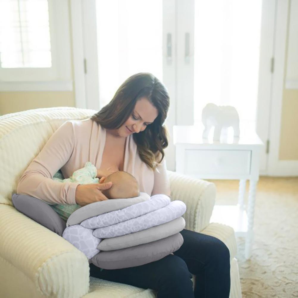 Take breastfeeding to the next level with our comfy Adjustable Baby Breastfeeding Pillow. Easily adjusts to elevate baby to three different levels.