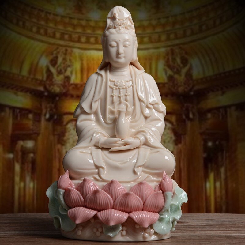 Capture the essence of serenity with our Ceramic Guanyin Statues Collection. This series offers quite a few options to select from. Free Express Shipping.