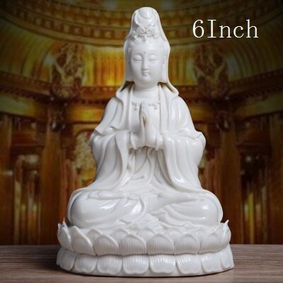 Capture the essence of serenity with our Ceramic Guanyin Statues Collection. This series offers quite a few options to select from. Free Express Shipping.