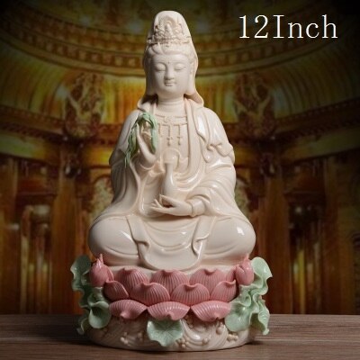 Capture the essence of serenity with our Ceramic Guanyin Statues Collection. This series offers quite a few options to select from. Free Express Shipping.