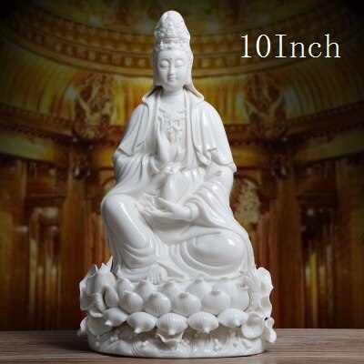 Capture the essence of serenity with our Ceramic Guanyin Statues Collection. This series offers quite a few options to select from. Free Express Shipping.