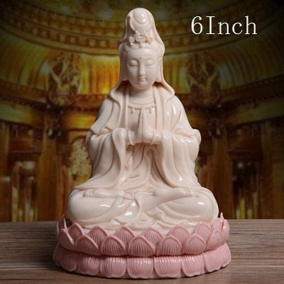 Capture the essence of serenity with our Ceramic Guanyin Statues Collection. This series offers quite a few options to select from. Free Express Shipping.