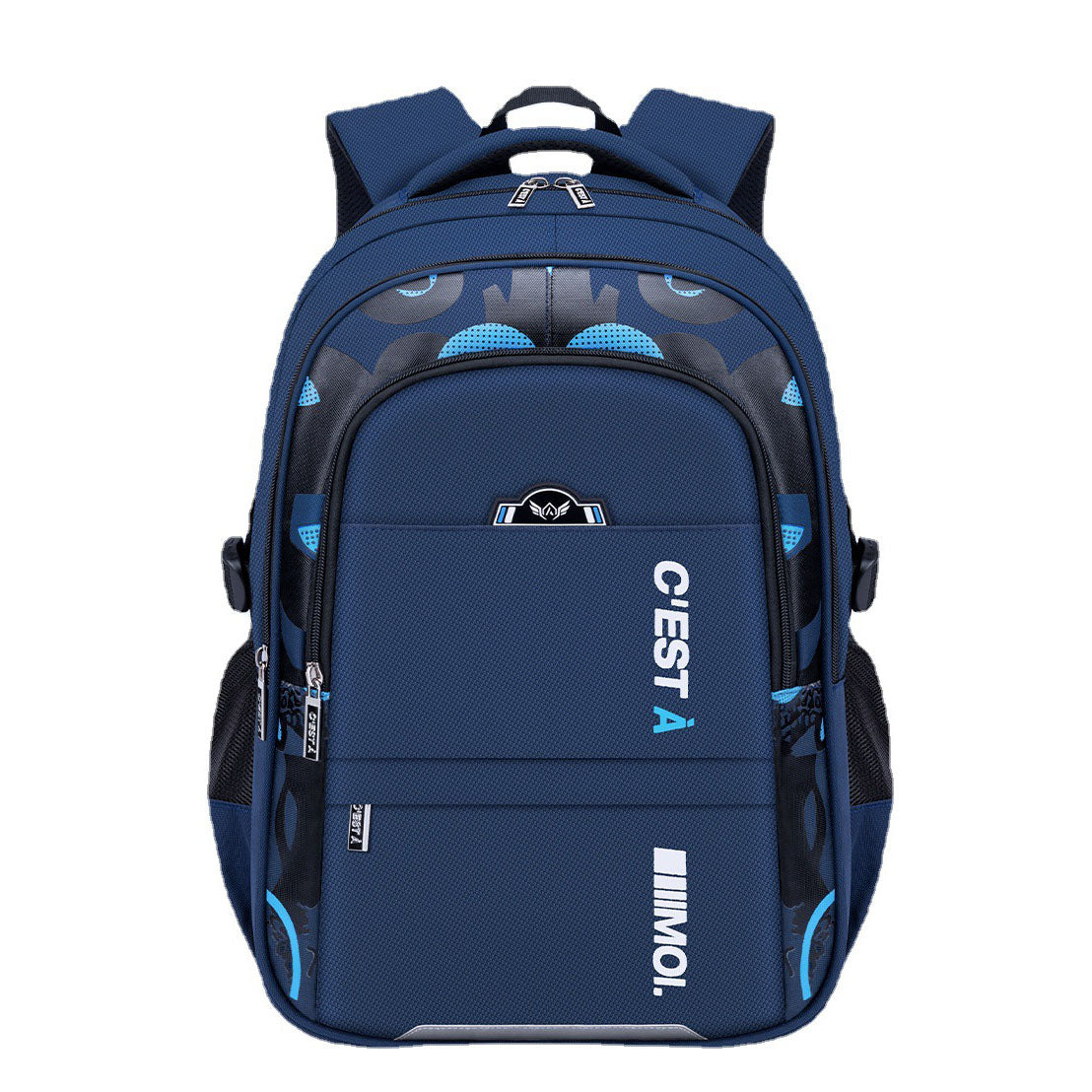 Sport our Ergonomic Backpack whether you're headed to class or hanging with friends. The ergonomic design reduces shoulder, neck and back strain.  Offering design and color options as function meets fashion in this stand-out backpack.