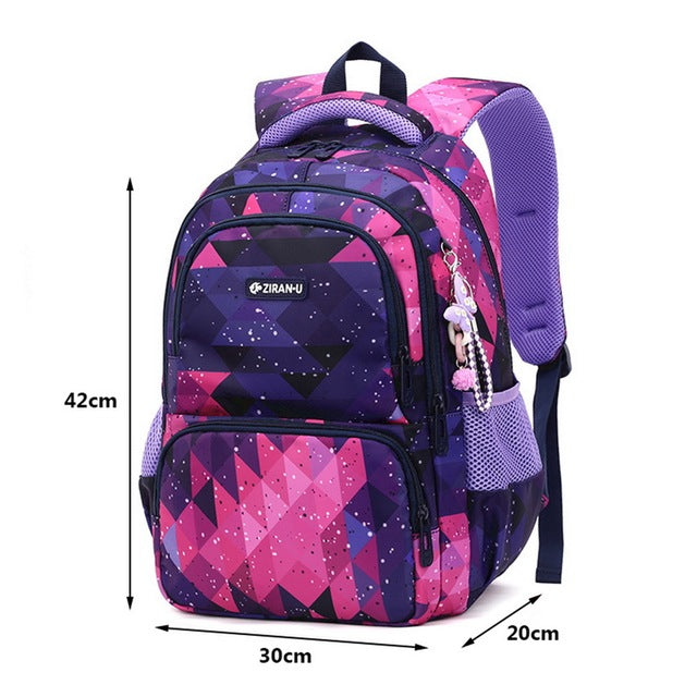 Sport our Ergonomic Backpack whether you're headed to class or hanging with friends. The ergonomic design reduces shoulder, neck and back strain.  Offering design and color options as function meets fashion in this stand-out backpack.