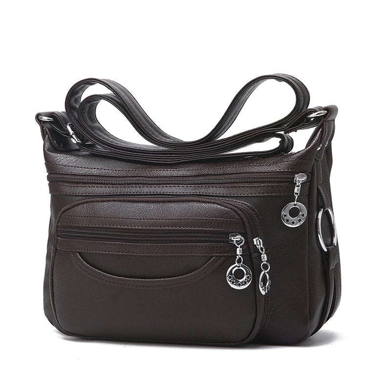 Everyday Wear Leather Shoulder Bag. Made from premium leather, these shoulder bags are luxurious and durable, with a spacious interior. Color options.