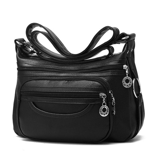 Everyday Wear Leather Shoulder Bag. Made from premium leather, these shoulder bags are luxurious and durable, with a spacious interior. Color options.