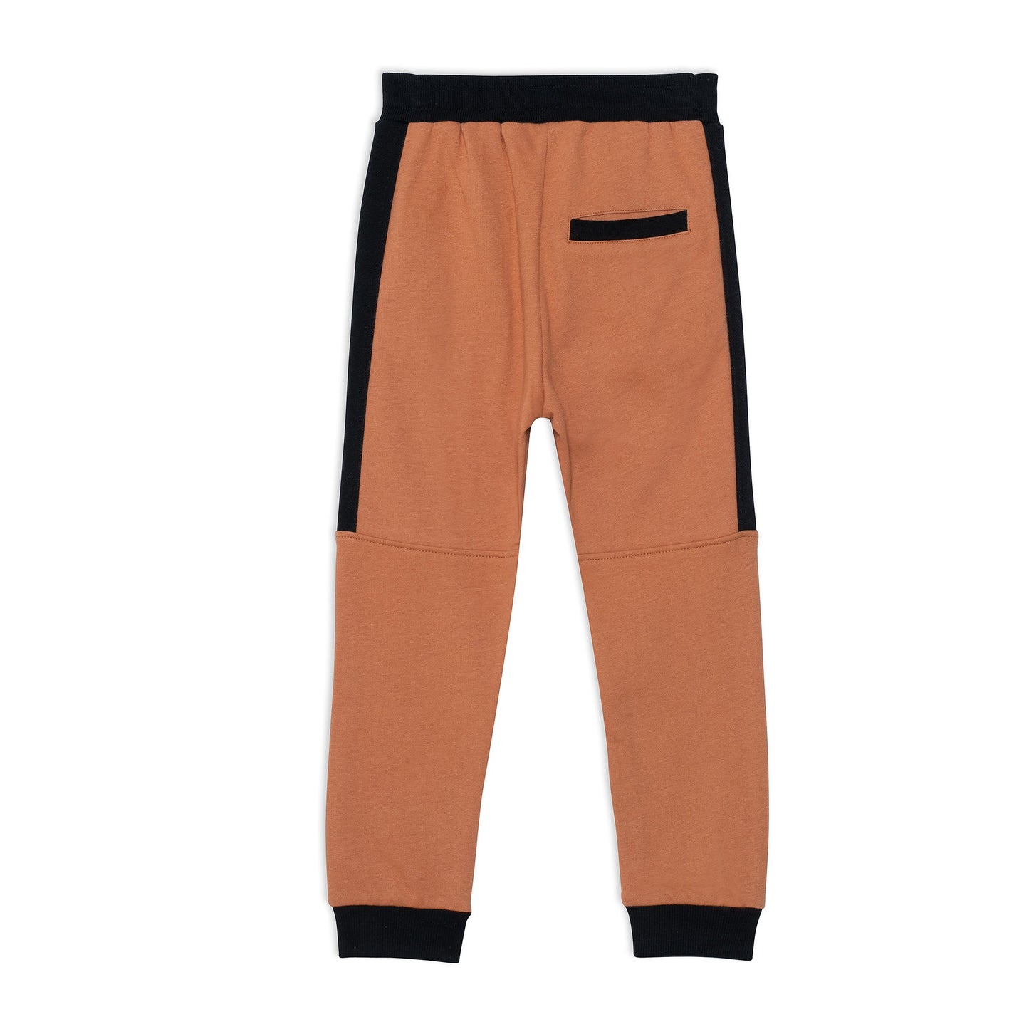 Fleece Sweatpants Brown And Black