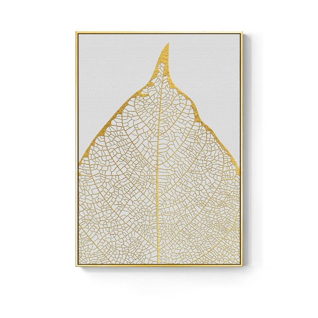 Add sparkle to any space with any one or more of our Golden Giclee Canvas Prints. These bold golden abstracts compliment your contemporary design aesthetic