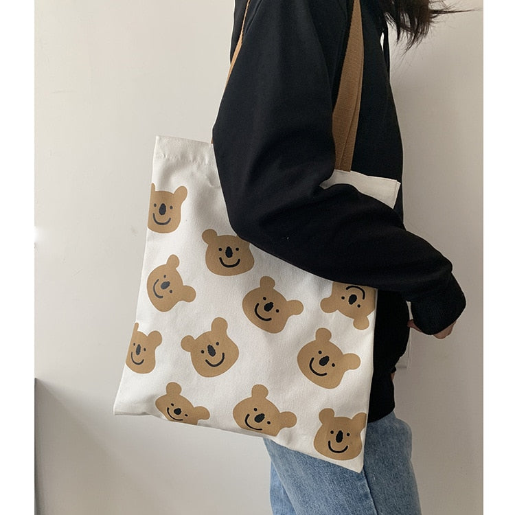 Spice up your eco-friendly lifestyle with any one or more of our Graphic Printed Canvas Tote Bags. Roomy and comfortable to wear. Your friends will be green with envy.