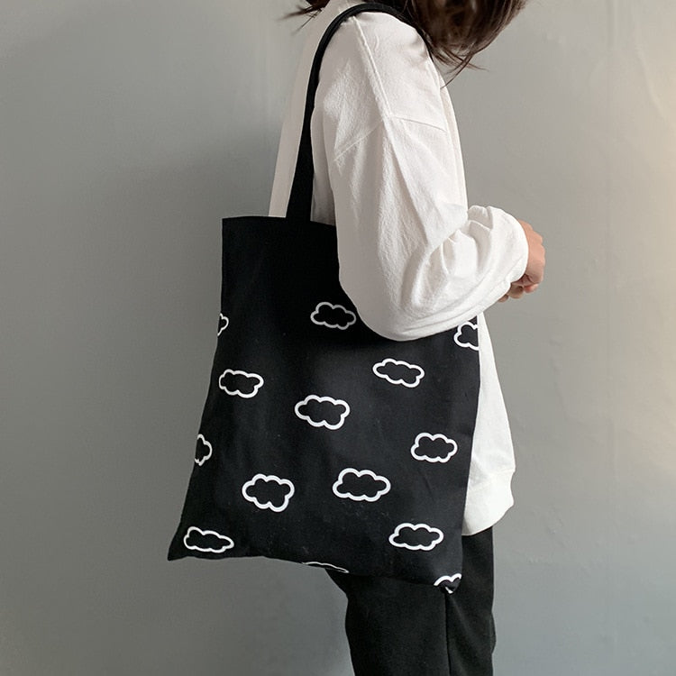 Spice up your eco-friendly lifestyle with any one or more of our Graphic Printed Canvas Tote Bags. Roomy and comfortable to wear. Your friends will be green with envy.