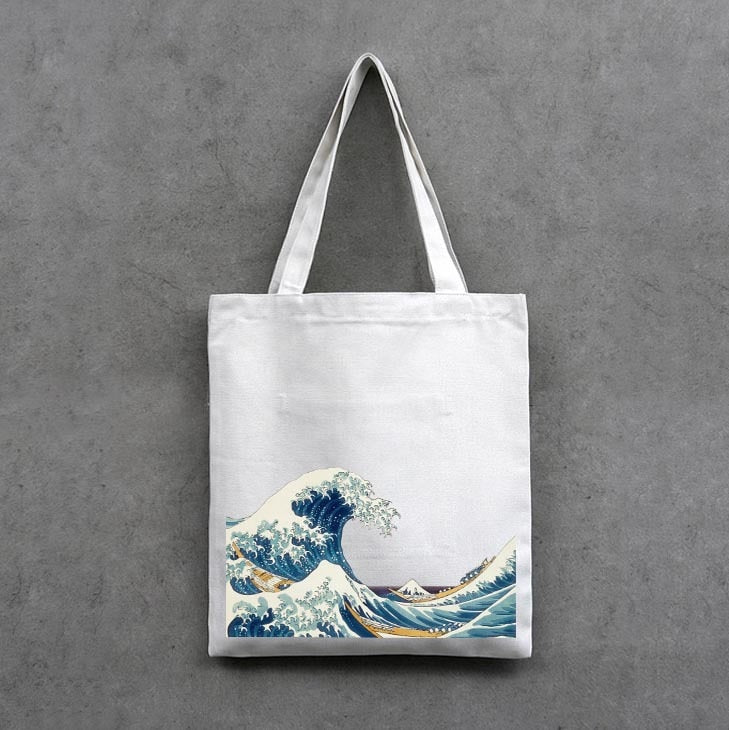 Spice up your eco-friendly lifestyle with any one or more of our Graphic Printed Canvas Tote Bags. Roomy and comfortable to wear. Your friends will be green with envy.