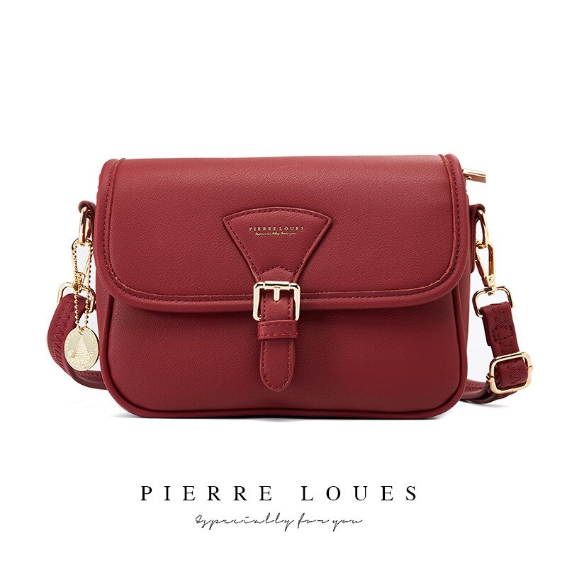 Pierre Loues Crossbody Handbag. With six vibrant colors to choose from, you might be tempted to get two. And at this value, why not?  Ample room for your necessities. Stylish accessory. 