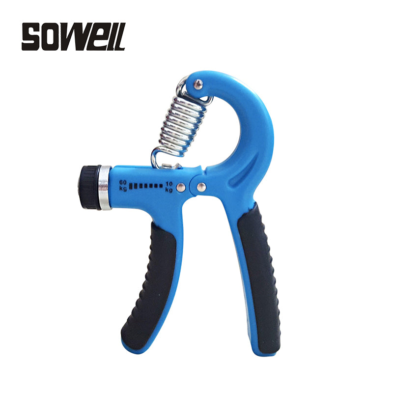 The Soweil Hand Grip. 100% Brand new and high quality! An excellent training tool that strengthens your hands, wrist and forearm. Adjustable.