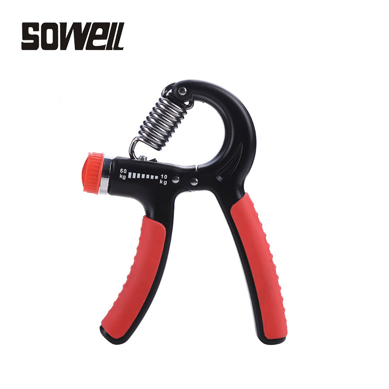 The Soweil Hand Grip. 100% Brand new and high quality! An excellent training tool that strengthens your hands, wrist and forearm. Adjustable.