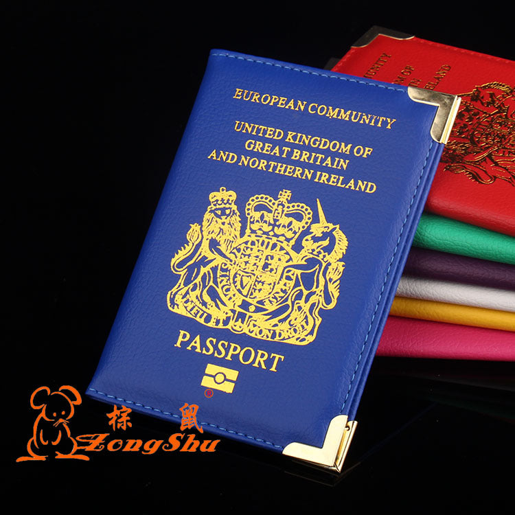 Passport Cover Case with Zipper