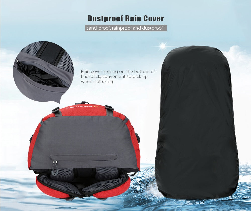 60L Backpack with Rain Cover