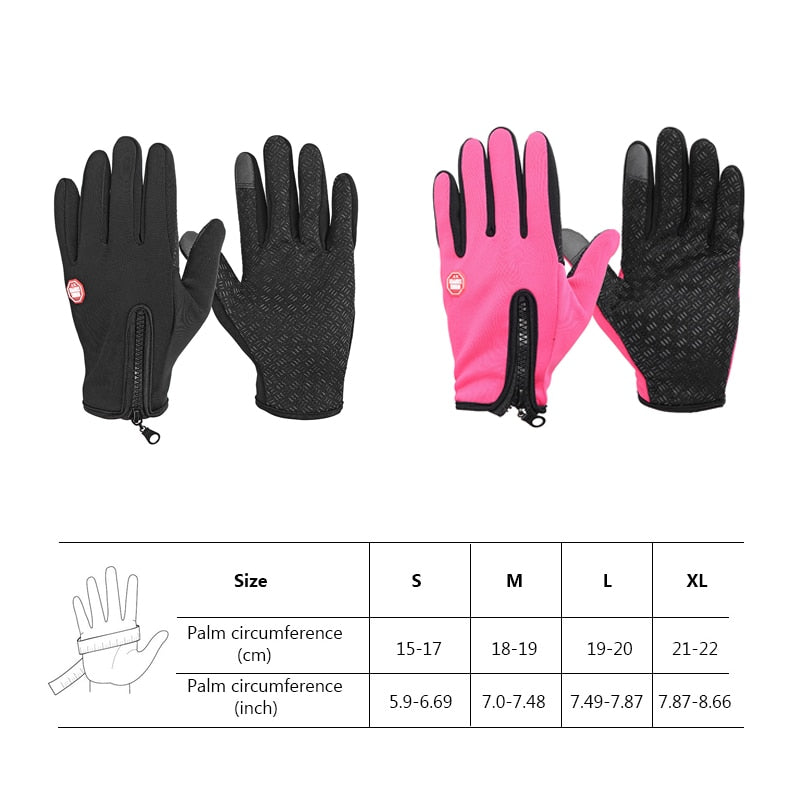 Touch Screen Windproof Outdoor Sport Gloves