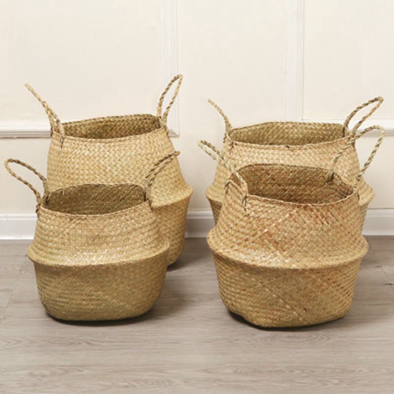 Wickerwork Handmade Seagrass Planter Basket