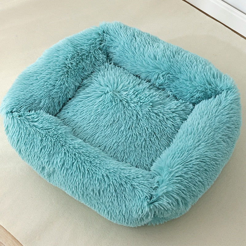 Plush Cushion Pet Bed Square