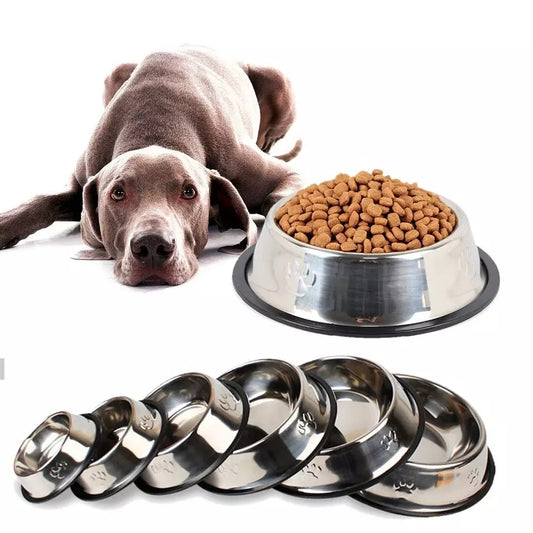 Non-slip Stainless Steel Feeding Bowl