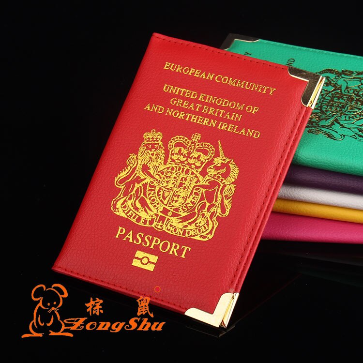 Passport Cover Case with Zipper