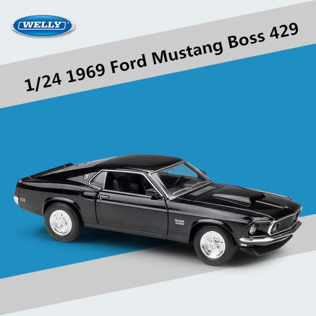 Mustang Boss 429 Diecast Sports Car Model