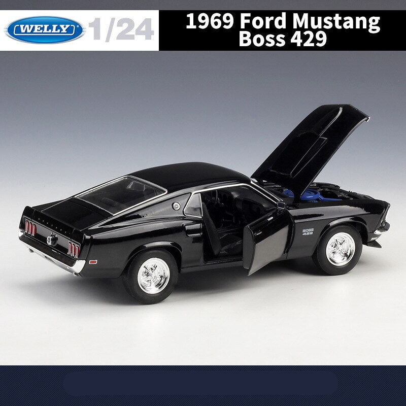 Mustang Boss 429 Diecast Sports Car Model