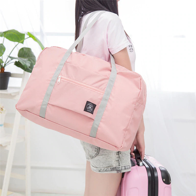 These Essential Duffle Carry All bags are perfect for travel, as they are large enough to hold all of your essentials, but also small enough to be easily portable.  They are made from high-quality materials, so you can be sure they will withstand the rigors of travel. And best of all, they are super cute! 