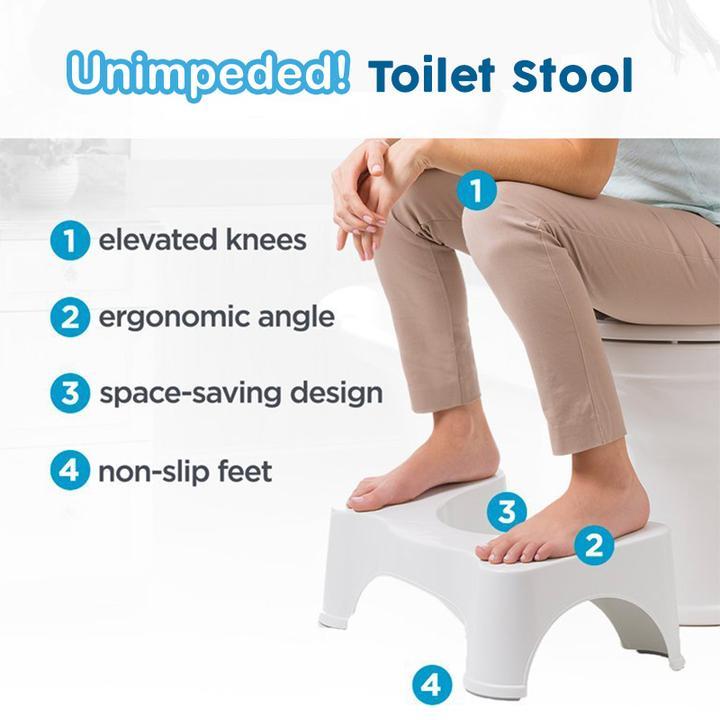 Ultimate Foldable Toilet Foot Stool