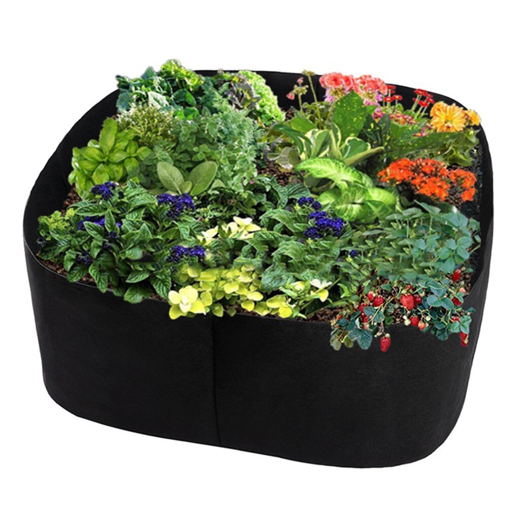 1PC Fabric Raised Garden Bed Rectangle