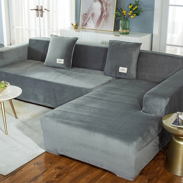 Velvet Sofa Slipcover