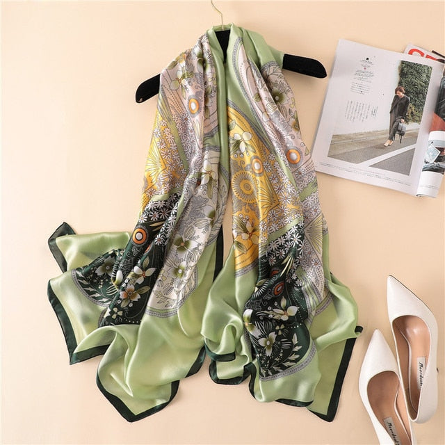 D'Lux Luxury Silk Scarf